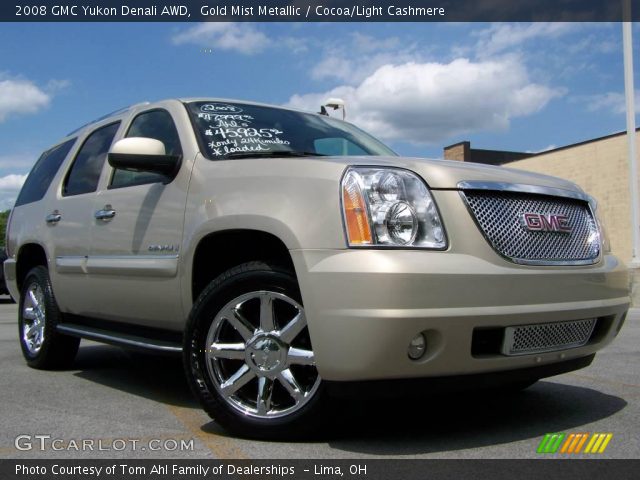 2008 GMC Yukon Denali AWD in Gold Mist Metallic