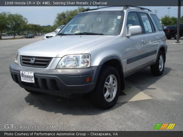 1998 Honda CR-V EX 4WD in Sebring Silver Metallic