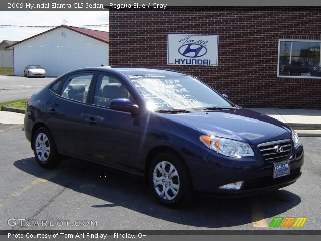 2009 Hyundai Elantra GLS Sedan in Regatta Blue