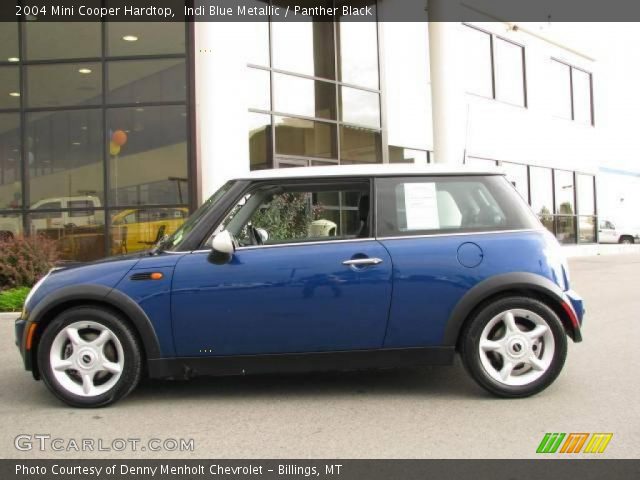 2004 Mini Cooper Hardtop in Indi Blue Metallic