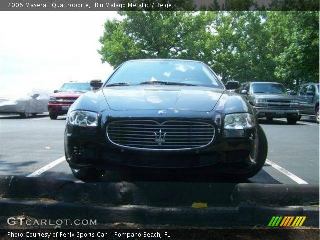 2006 Maserati Quattroporte  in Blu Malago Metallic