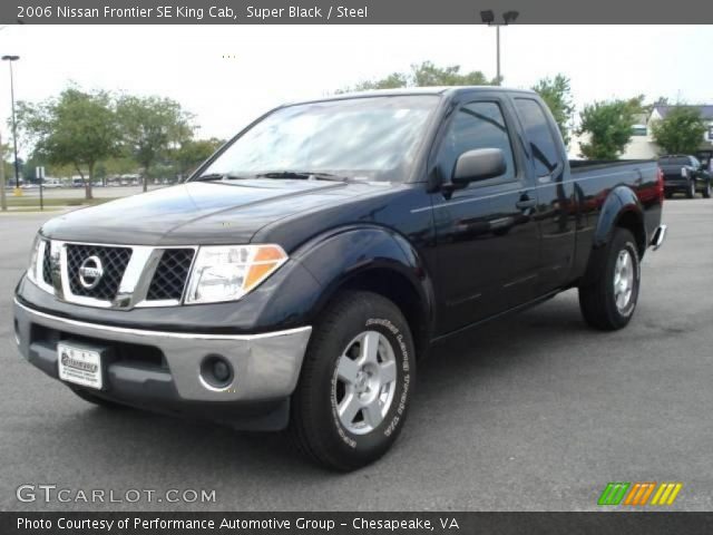 2006 Nissan Frontier SE King Cab in Super Black