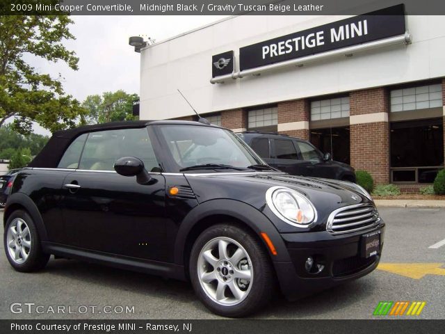 2009 Mini Cooper Convertible in Midnight Black