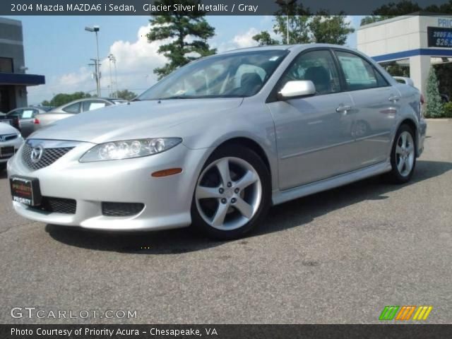 2004 Mazda MAZDA6 i Sedan in Glacier Silver Metallic