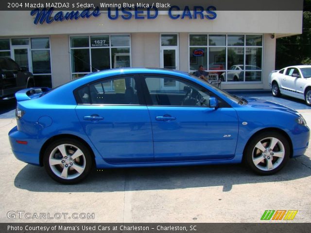 2004 Mazda MAZDA3 s Sedan in Winning Blue Mica