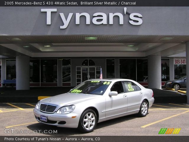 2005 Mercedes-Benz S 430 4Matic Sedan in Brilliant Silver Metallic