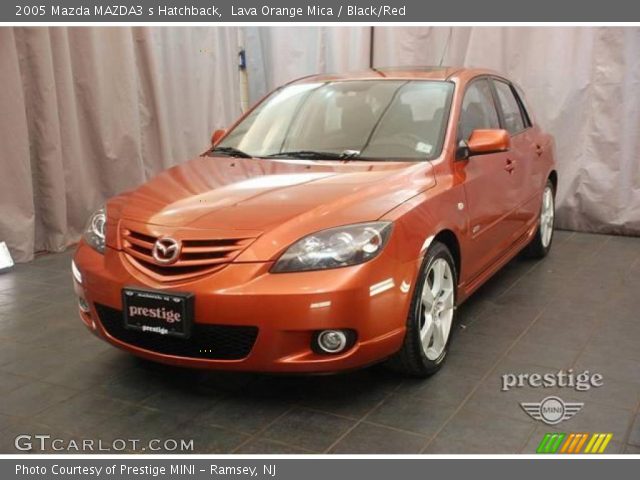 2005 Mazda MAZDA3 s Hatchback in Lava Orange Mica