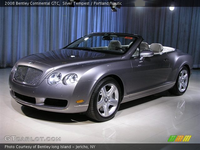 2008 Bentley Continental GTC  in Silver Tempest
