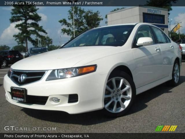2006 Acura TSX Sedan in Premium White Pearl