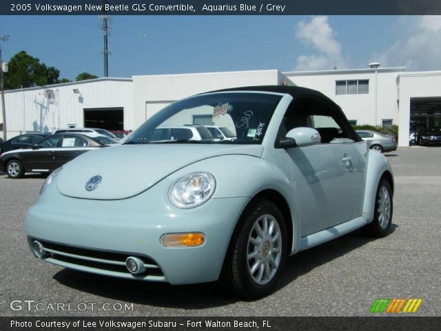 2005 Volkswagen New Beetle GLS Convertible in Aquarius Blue
