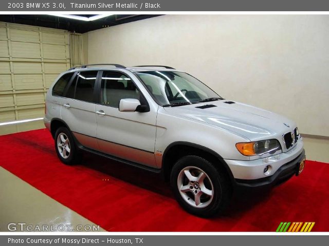 2003 BMW X5 3.0i in Titanium Silver Metallic