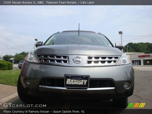 2006 Nissan Murano SL AWD in Platinum Pearl Metallic