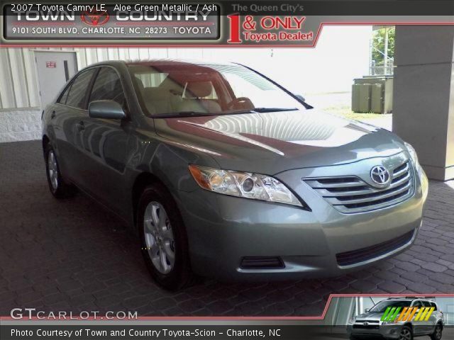 2007 Toyota Camry LE in Aloe Green Metallic
