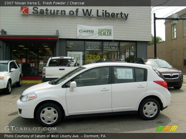 2007 Nissan Versa S in Fresh Powder