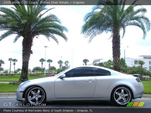 2005 Infiniti G 35 Coupe in Brilliant Silver Metallic