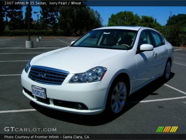 2007 Infiniti M 35 Sedan in Ivory Pearl