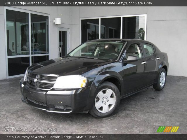 2008 Dodge Avenger SE in Brilliant Black Crystal Pearl