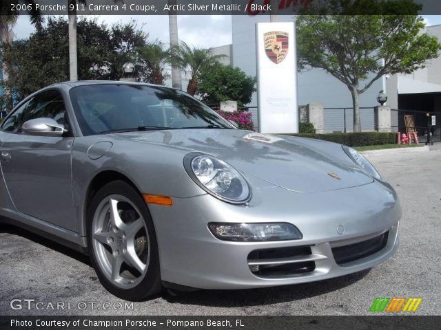 2006 Porsche 911 Carrera 4 Coupe in Arctic Silver Metallic