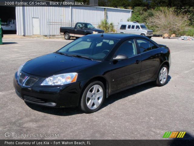 2008 Pontiac G6 Sedan in Black