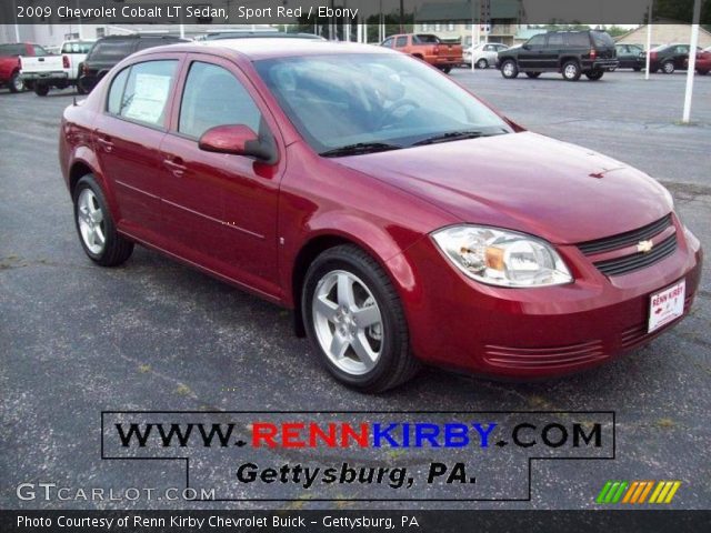 2009 Chevrolet Cobalt LT Sedan in Sport Red