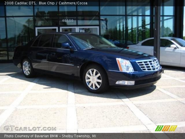 2008 Cadillac DTS  in Blue Chip