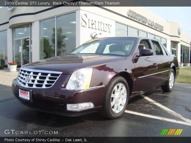 2009 Cadillac DTS Luxury in Black Cherry