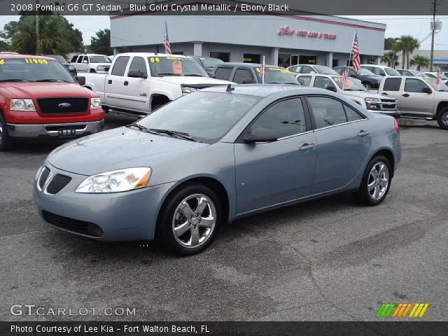 2008 Pontiac G6 GT Sedan in Blue Gold Crystal Metallic