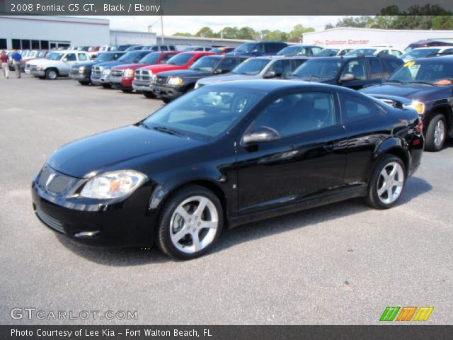 Pontiac G5 2008. Black 2008 Pontiac G5 GT with