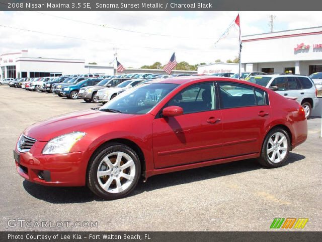 2008 Nissan Maxima 3.5 SE in Sonoma Sunset Metallic