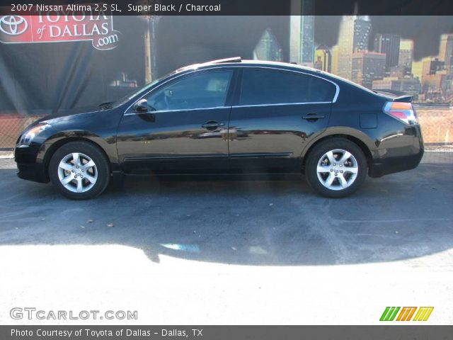 2007 Nissan Altima 2.5 SL in Super Black