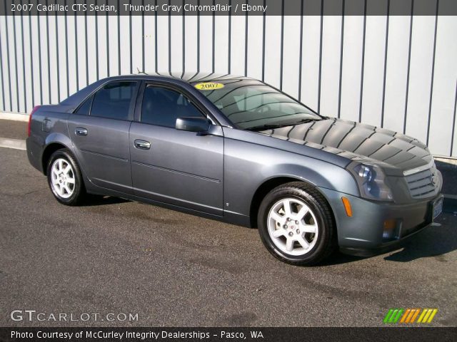 2007 Cadillac CTS Sedan in Thunder Gray Chromaflair