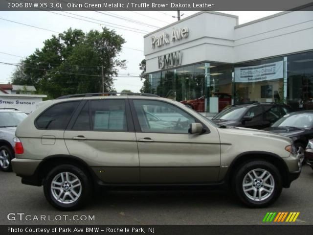 2006 BMW X5 3.0i in Olivin Green Metallic