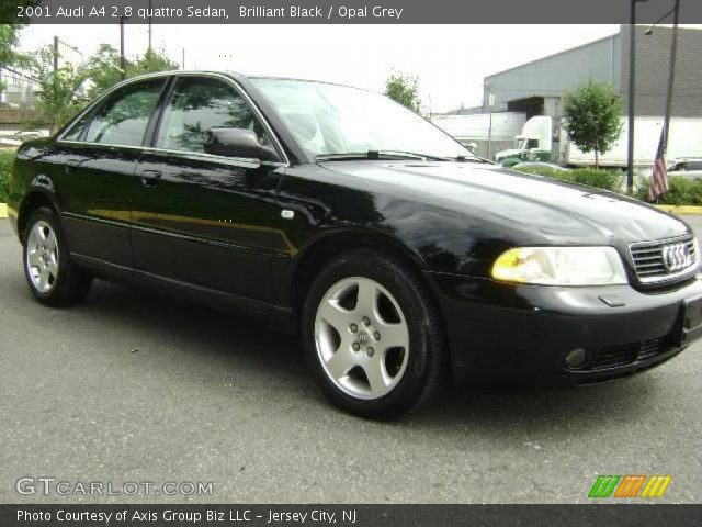 2001 Audi A4 2.8 quattro Sedan in Brilliant Black