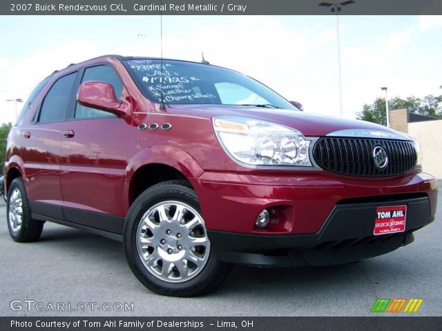 2007 Buick Rendezvous CXL in Cardinal Red Metallic