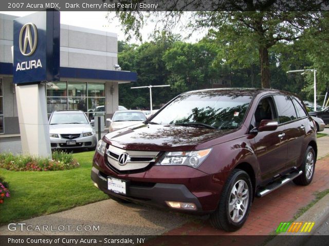 2007 Acura MDX  in Dark Cherry Red Pearl