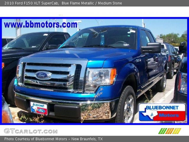 2010 Ford F150 XLT SuperCab in Blue Flame Metallic