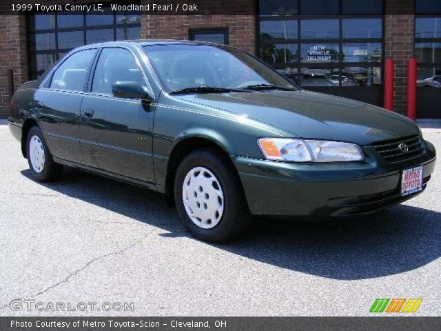 1999 Toyota Camry LE in Woodland Pearl