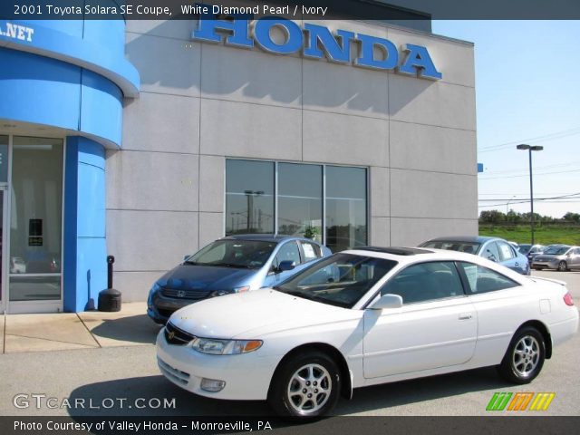 2001 Toyota Solara SE Coupe in White Diamond Pearl