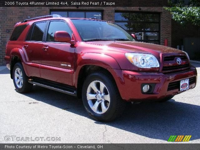 2006 Toyota 4Runner Limited 4x4 in Salsa Red Pearl