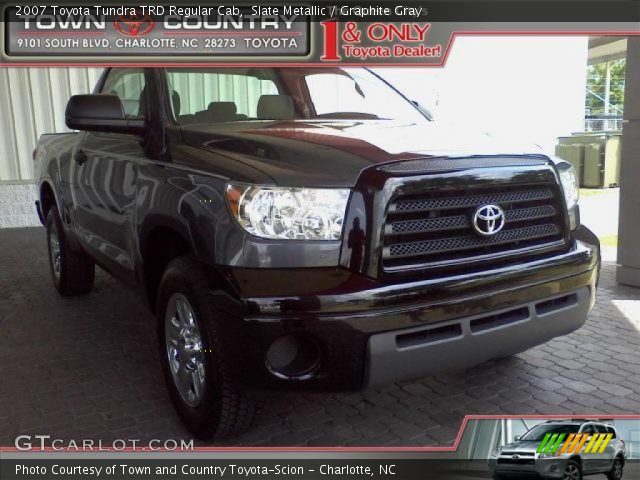 2007 Toyota Tundra TRD Regular Cab in Slate Metallic