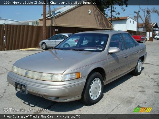 1994 Mercury Sable GS Sedan in Champagne Metallic