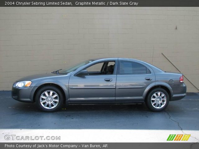 2004 Chrysler Sebring Limited Sedan in Graphite Metallic