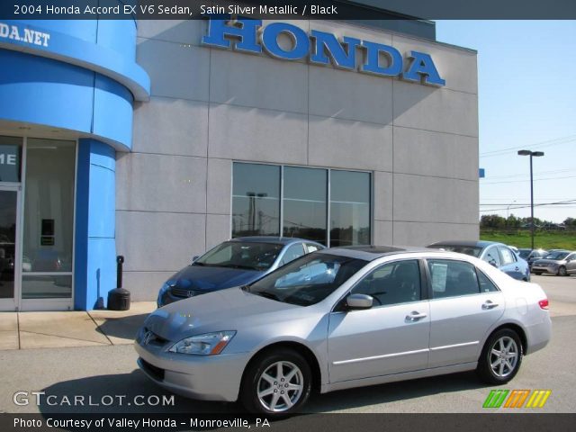 2004 Honda Accord EX V6 Sedan in Satin Silver Metallic