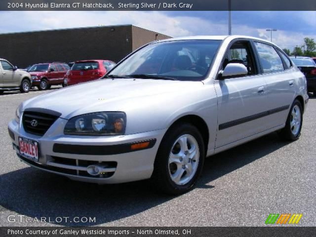 2004 Hyundai Elantra GT Hatchback in Sterling Silver