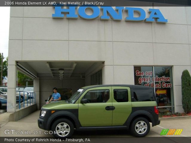 2006 Honda Element LX AWD in Kiwi Metallic