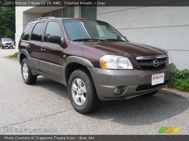 2001 Mazda Tribute LX V6 4WD in Chestnut Metallic