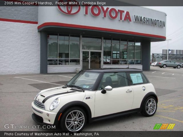 2005 Mini Cooper S Hardtop in Pepper White