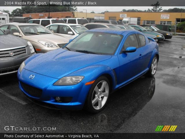 2004 Mazda RX-8 Sport in Winning Blue Metallic