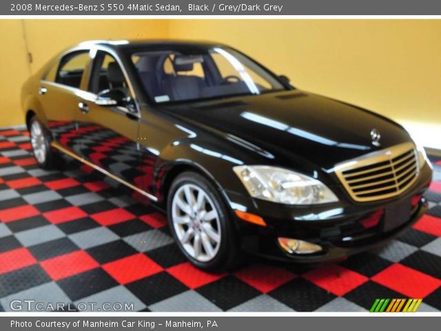 2008 Mercedes-Benz S 550 4Matic Sedan in Black