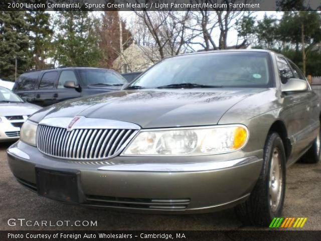 2000 Lincoln Continental  in Spruce Green Metallic